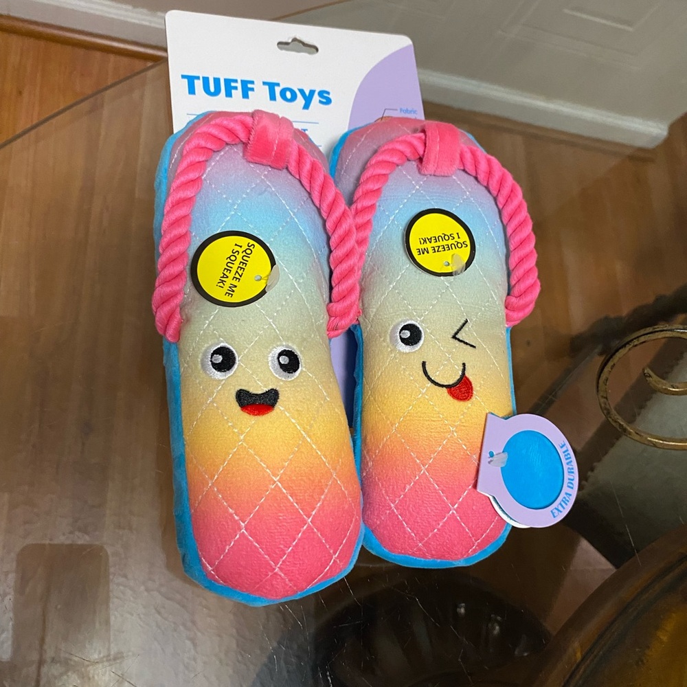 Colorful Squeaky Dog Toy